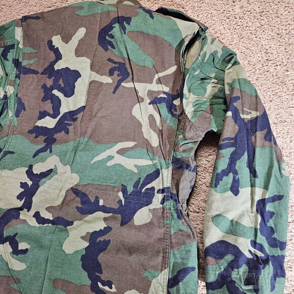 US Army Woodland M65 Field Jacket Medium Regular Engineer Brigade SSI - Picture 14 of 14